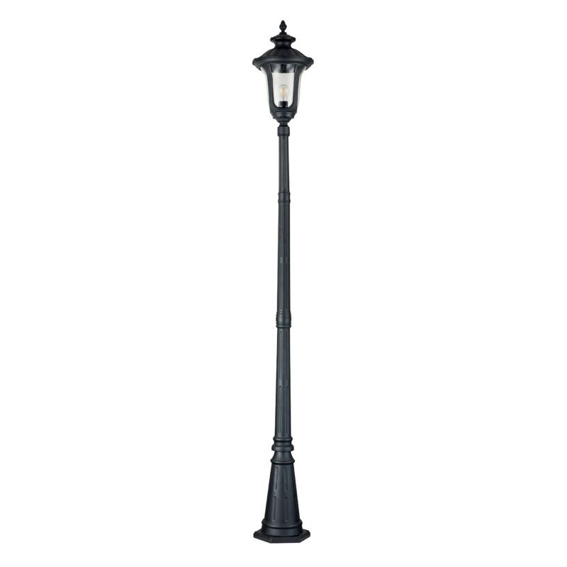 Latarnia ogrodowa Elstead Chicago teksturowana czerń 1 x E27 x 60W IP44 wym: 246,5 x 28 x 28 cm - 1 szt.