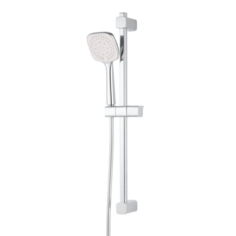 Zestaw prysznicowy GoodHome Teesta 3-funkcyjny chrom