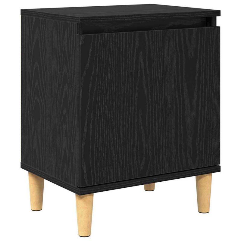 Stolik nocny WaszeMeble czarny dąb WM-875106 1 szt.