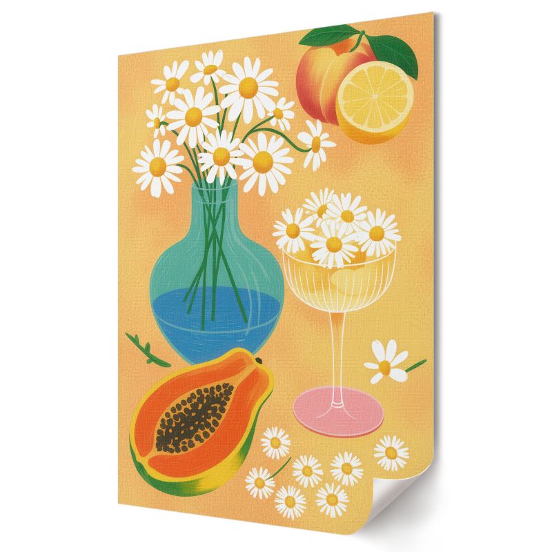 Plakat na ścianę Wallfluent Format A1 Kwiaty i owoce Formacja Artystyczna Carpe Diem 1 szt.