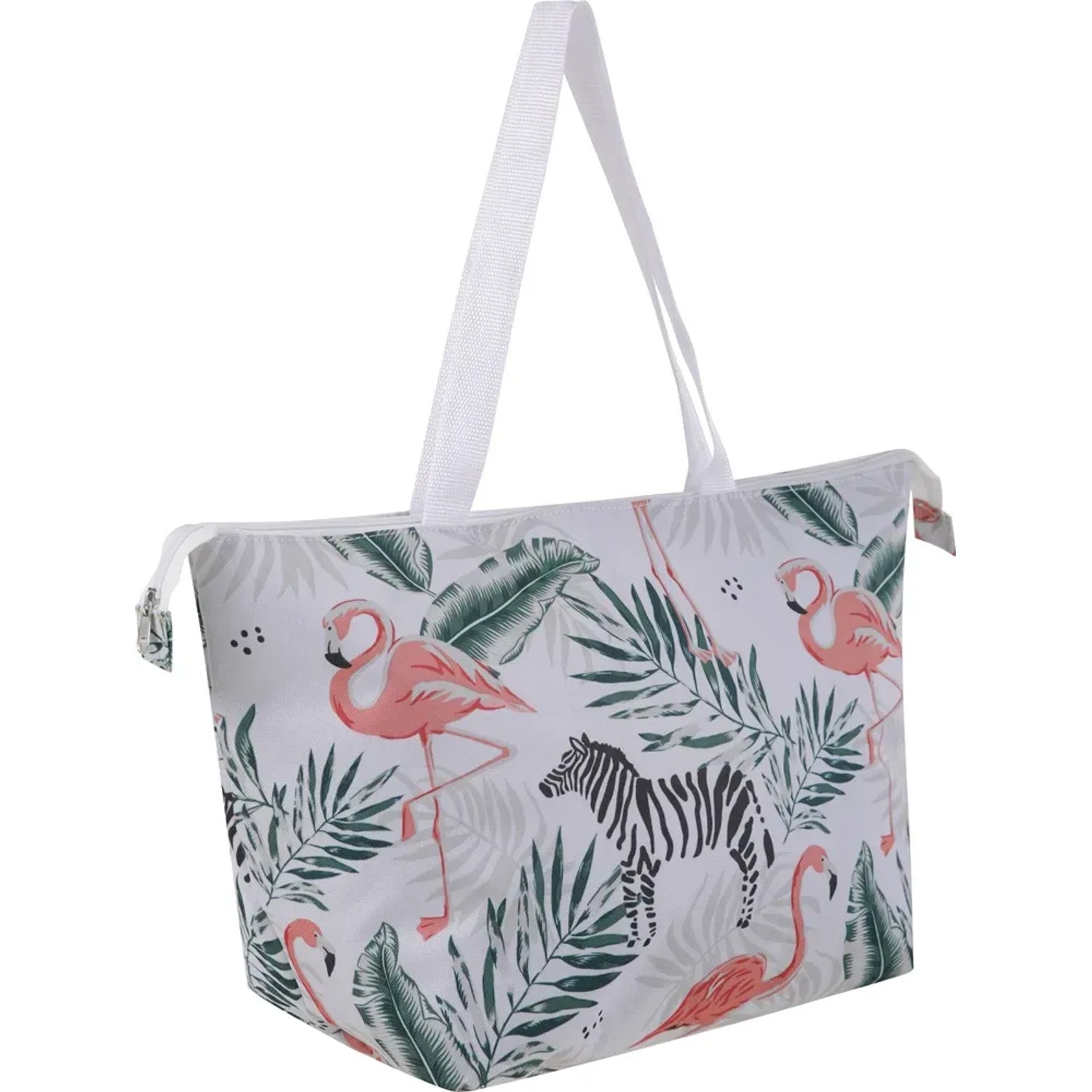 Torba chłodząca różowo-biała 35/53 x 18 x 32