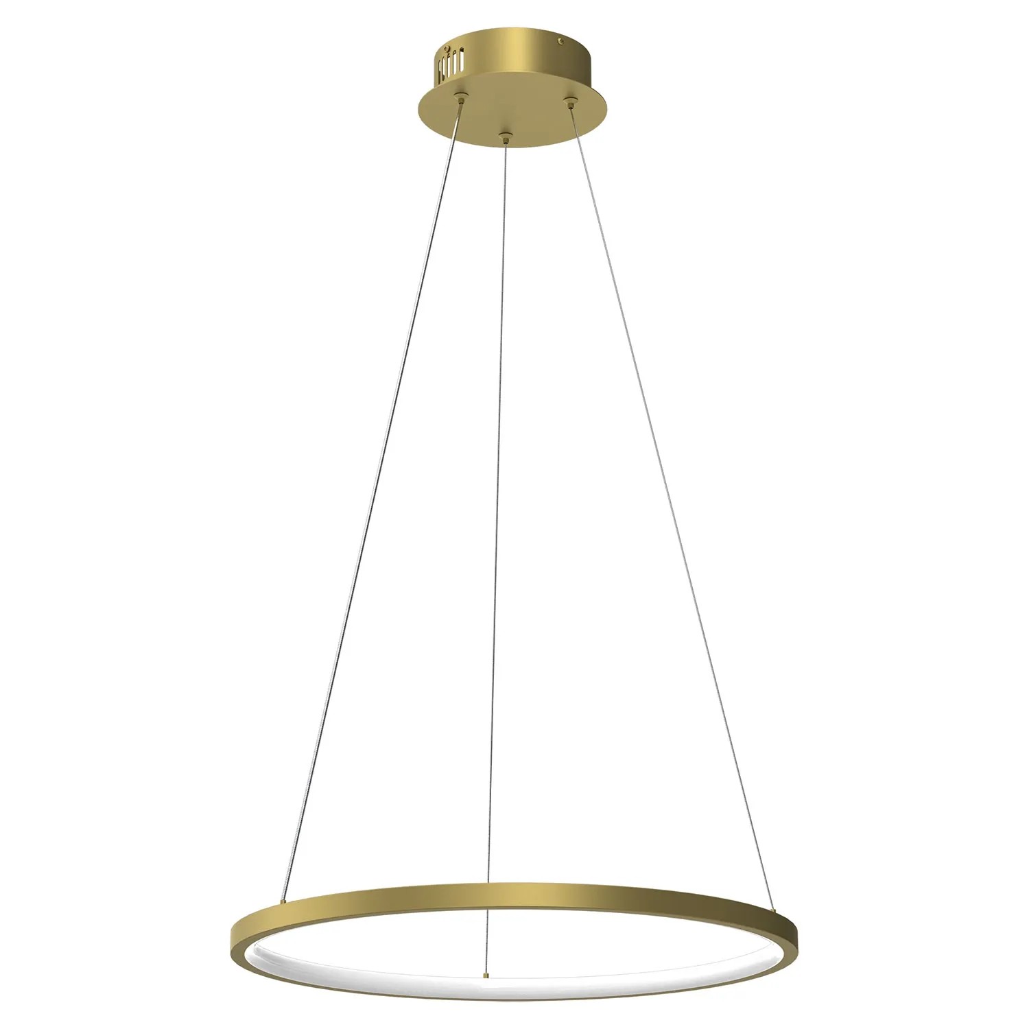 MiLAGRO Lampa wisząca LED Hoop 27W 4000K 1350lm złota