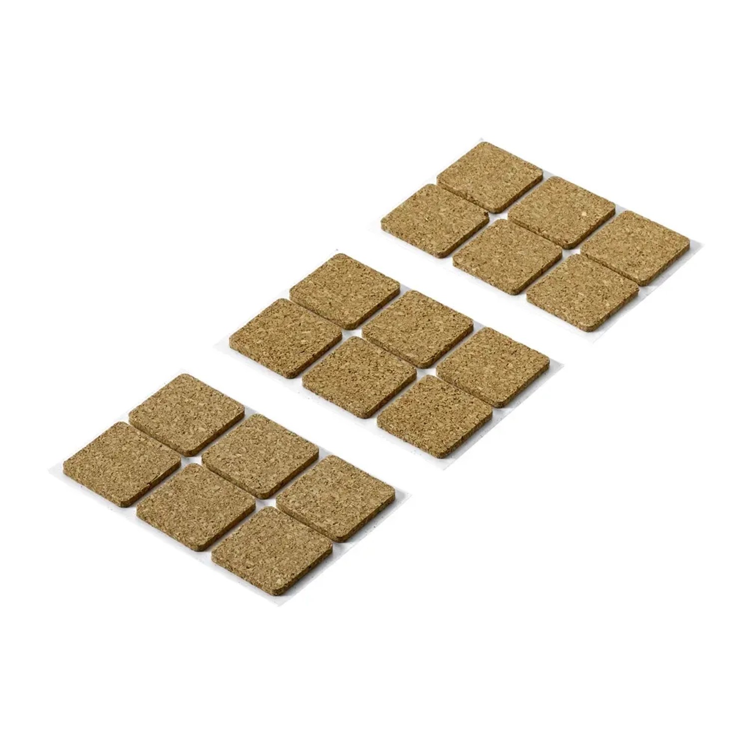 Hettich Podkładki korkowe samoprzylepne 28x28x3mm 18szt