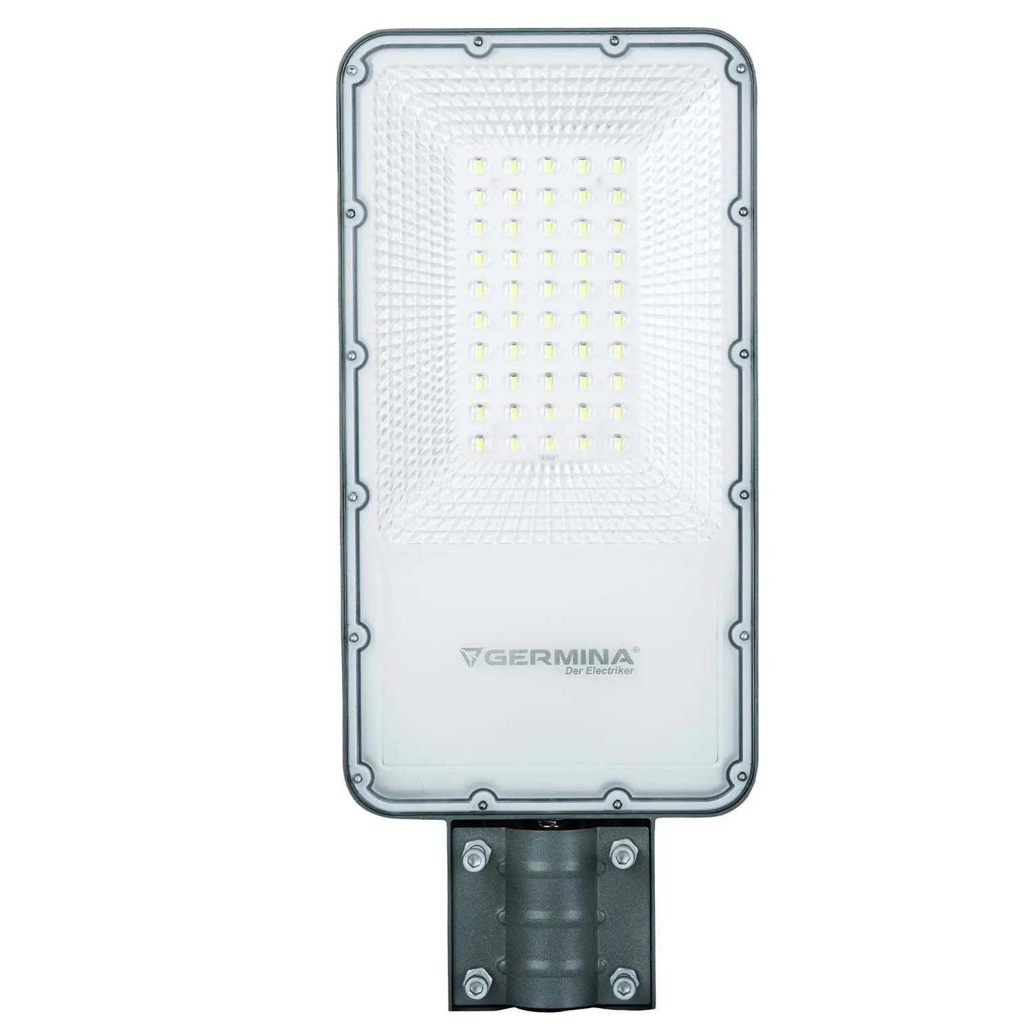 Germina Lampa uliczna LEC SCUTUM z panelem słonecznym 100W 5000K 1000lm IP65