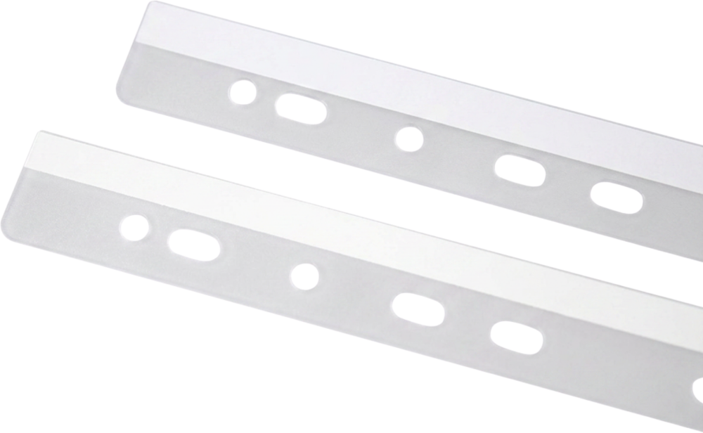 Listwa samoprzylepna wpinana Argo, pasek kleju 10mm, 100 sztuk, przezroczysty