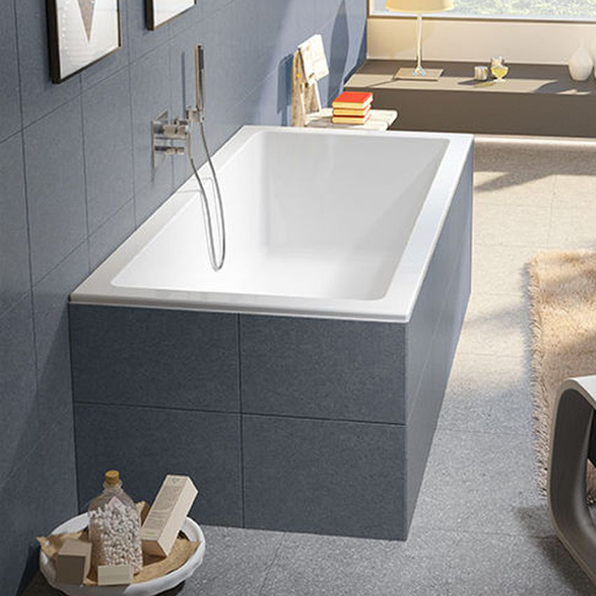 Riho Rethink Cubic wanna prostokątna 180x80 cm biały błyszczący B106001005