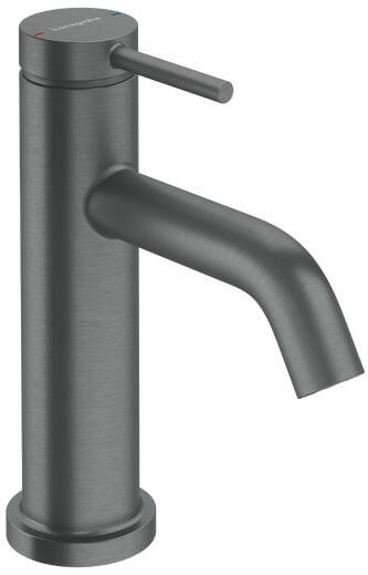 Hansgrohe Tecturis S zawór umywalkowy stojąca 80 EcoSmart+ czarny chrom szczotkowany 73313340