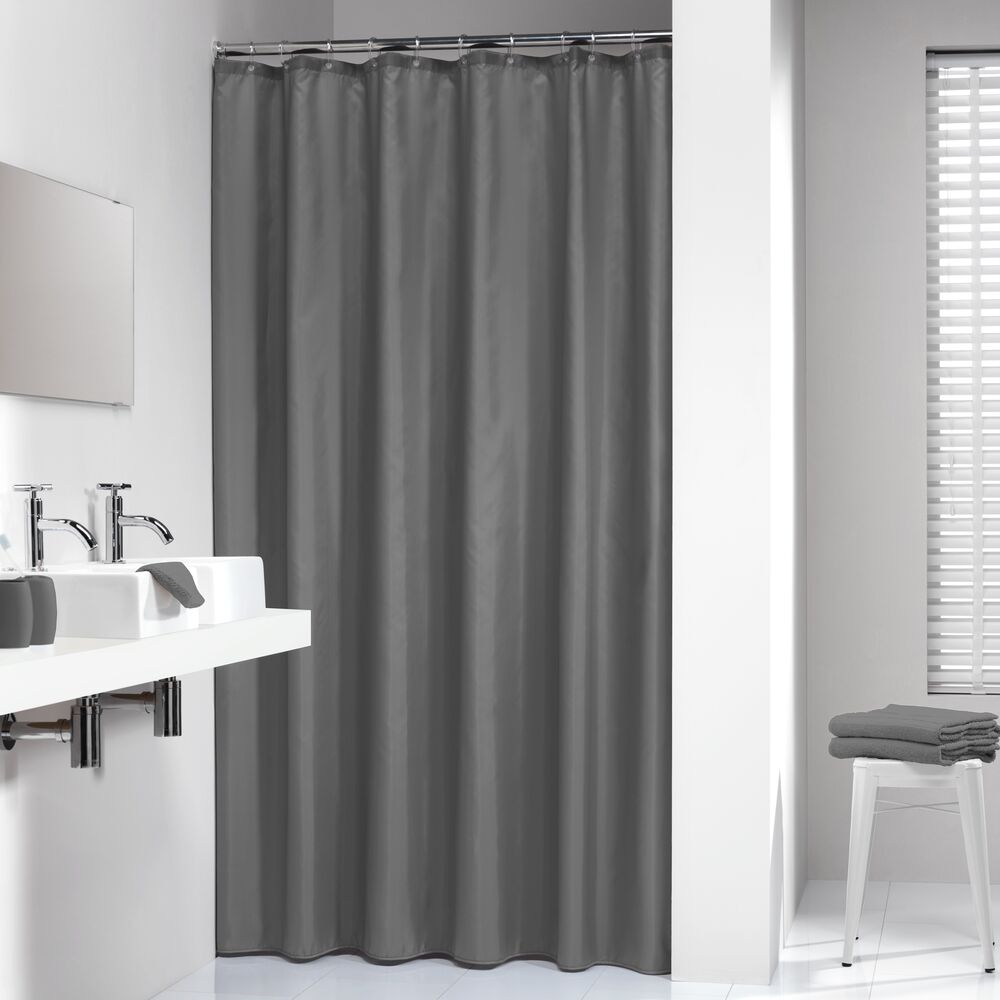 Sealskin Madeira zasłona prysznicowa 240x200 cm tekstylna szary 238501514