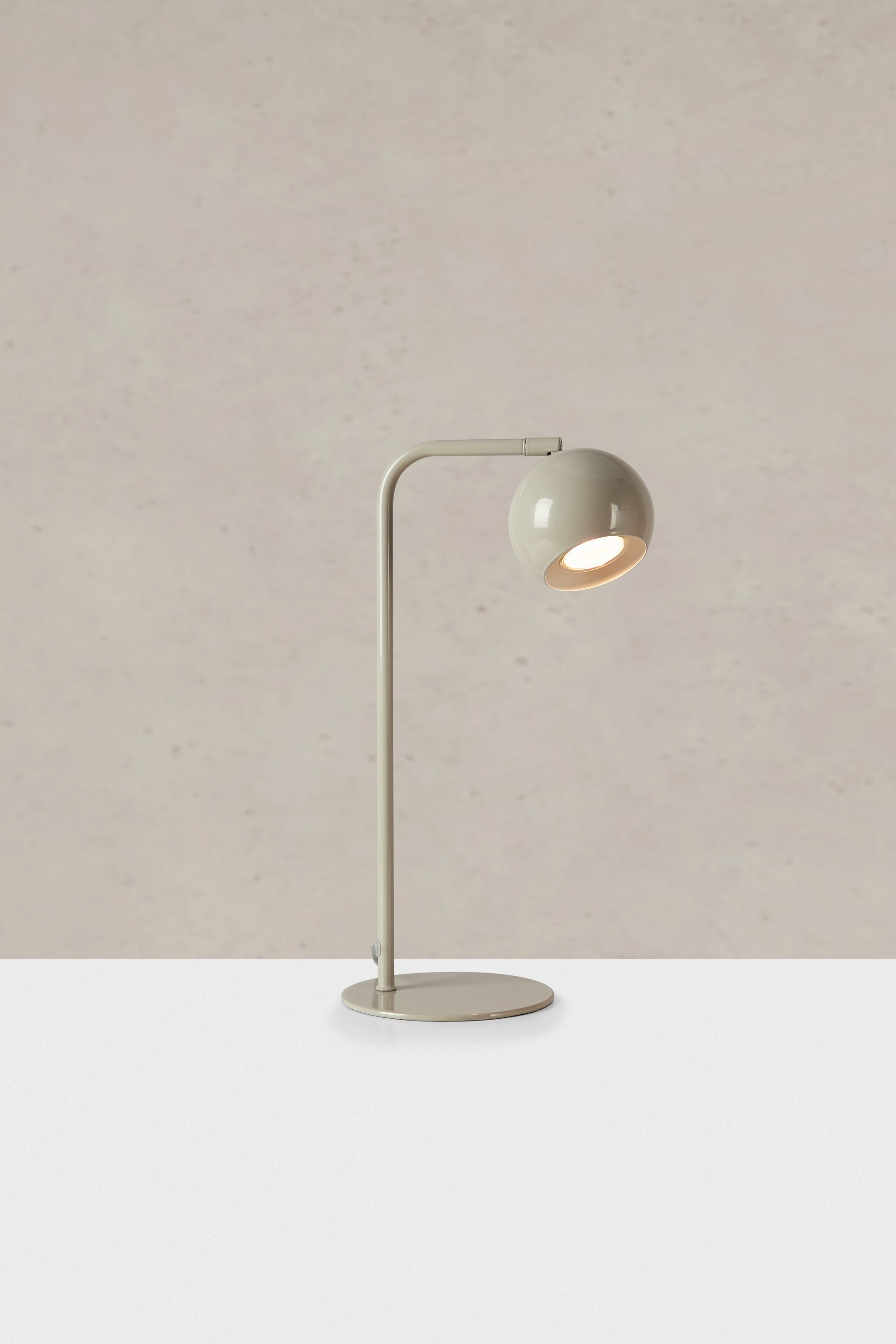 Markslöjd Pop lampa stołowa 1x7 W szara 109032