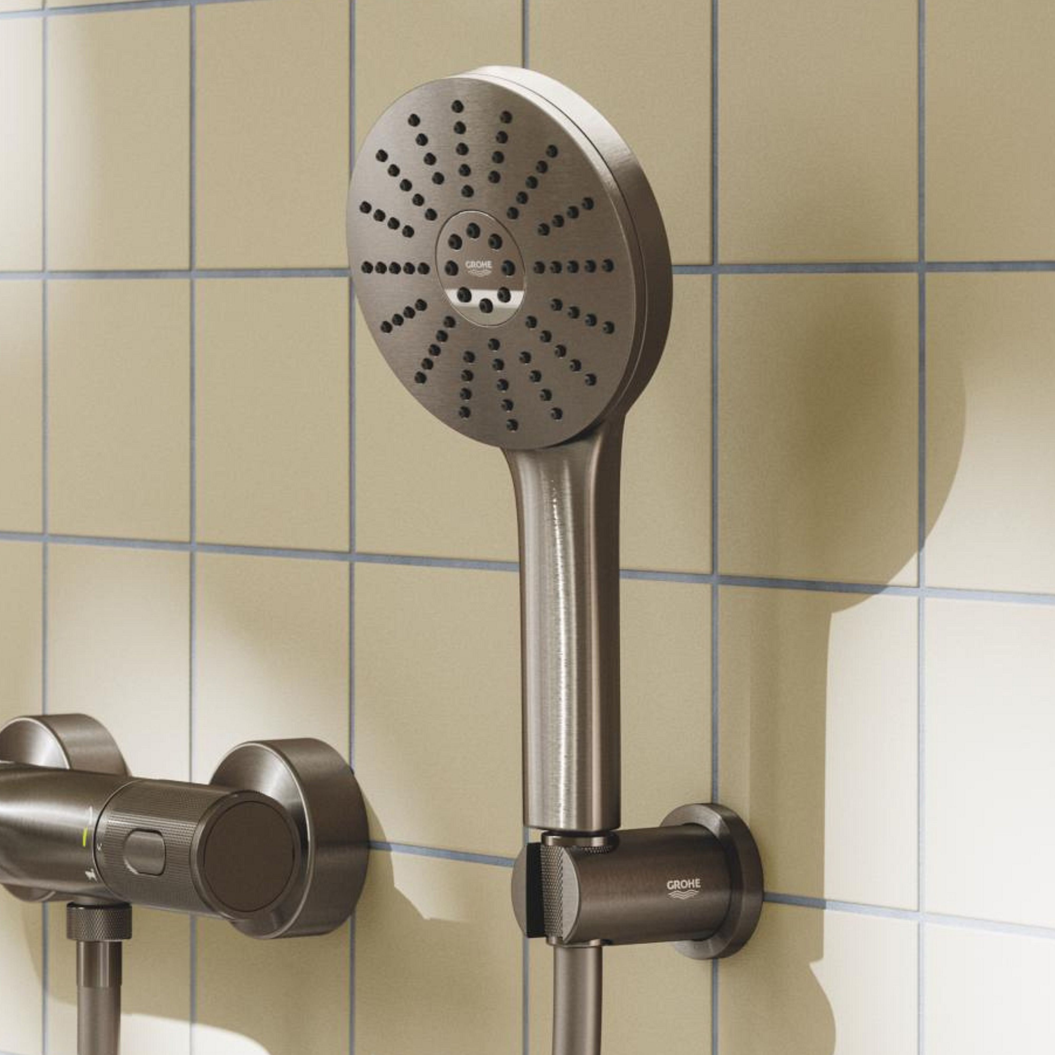 Grohe Vitalio Joy+ 120 słuchawka prysznicowa Brushed Hard Graphite 134863AL00 - Wysyłka w 24h