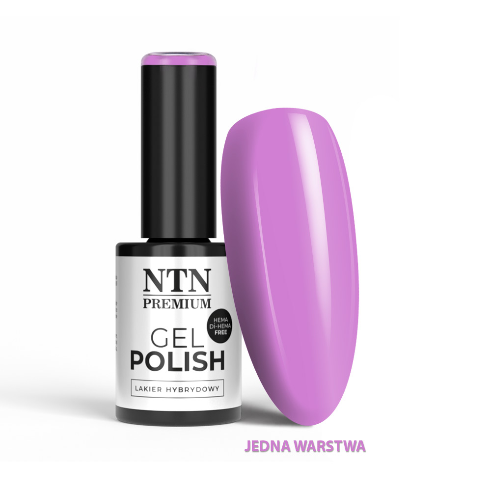 Lakier hybrydowy LED/UV Gel Polish Purples Nr 549 Limited Edition NTN Premium HEMA/Di-HEMA Free 5g