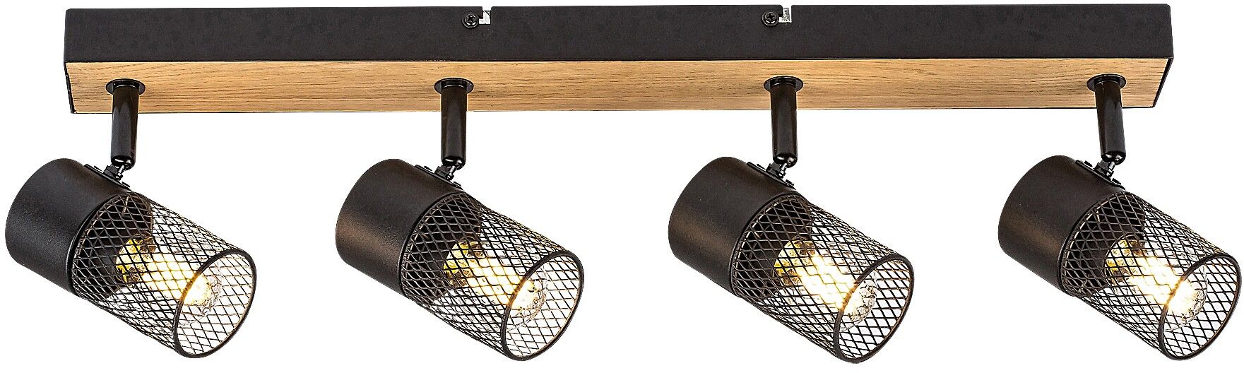 Darmowa Dostawa - Lampa podsufitowa 4x14 W czarny Rabalux Metta 71154