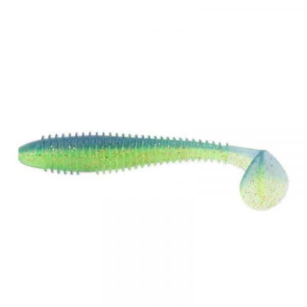 KEITECH guma Swing Impact Fat 3,8" 9,5cm CT26 Lime Blue