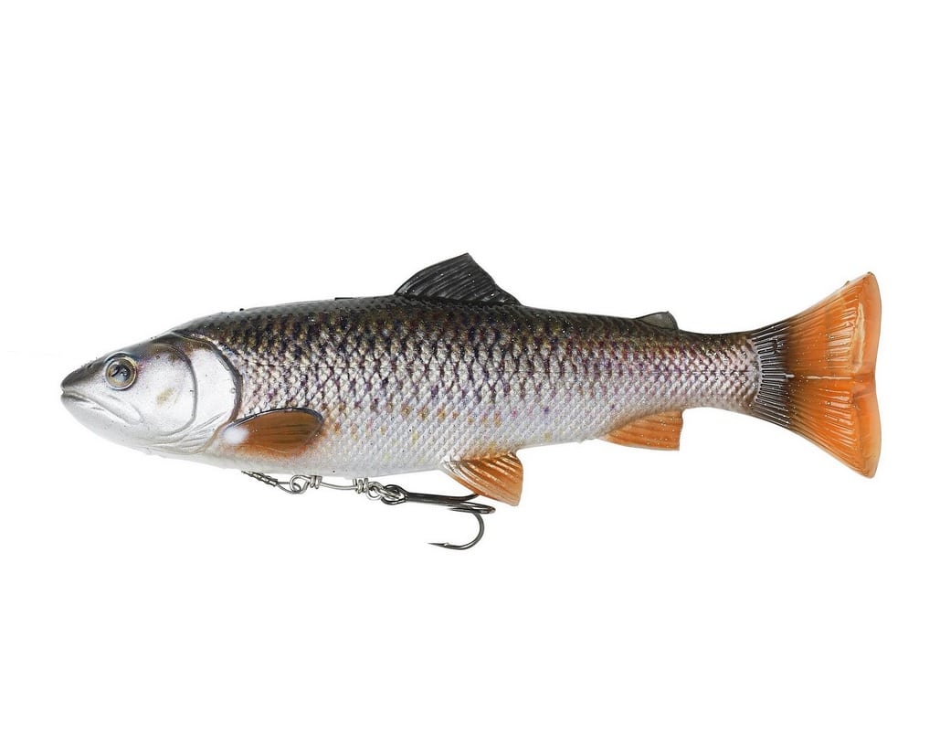 Savage Gear Guma 4D Line Thru Pulse Tail Trout 15cm Chub