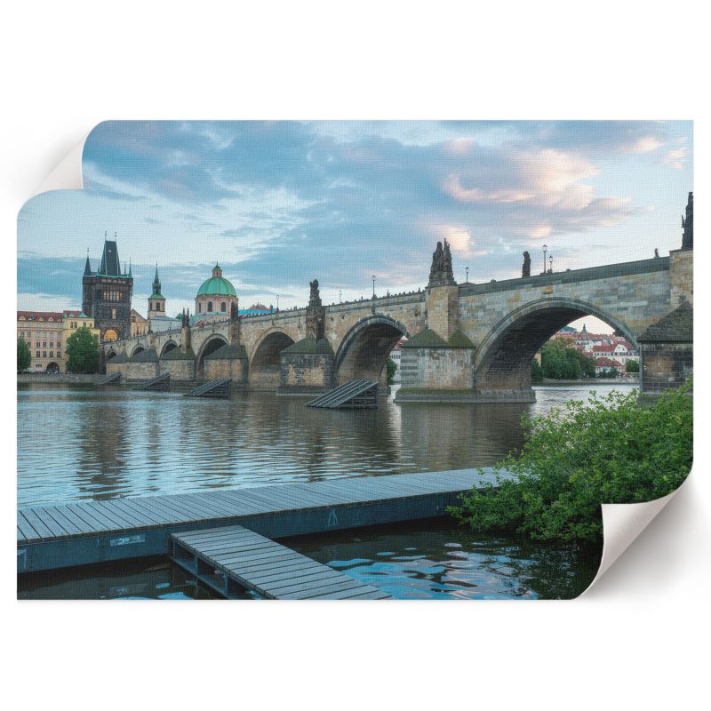 Plakat Na Płótnie ArtPrintCave 42x29,7 cm Historyczny most Qu 1 szt.
