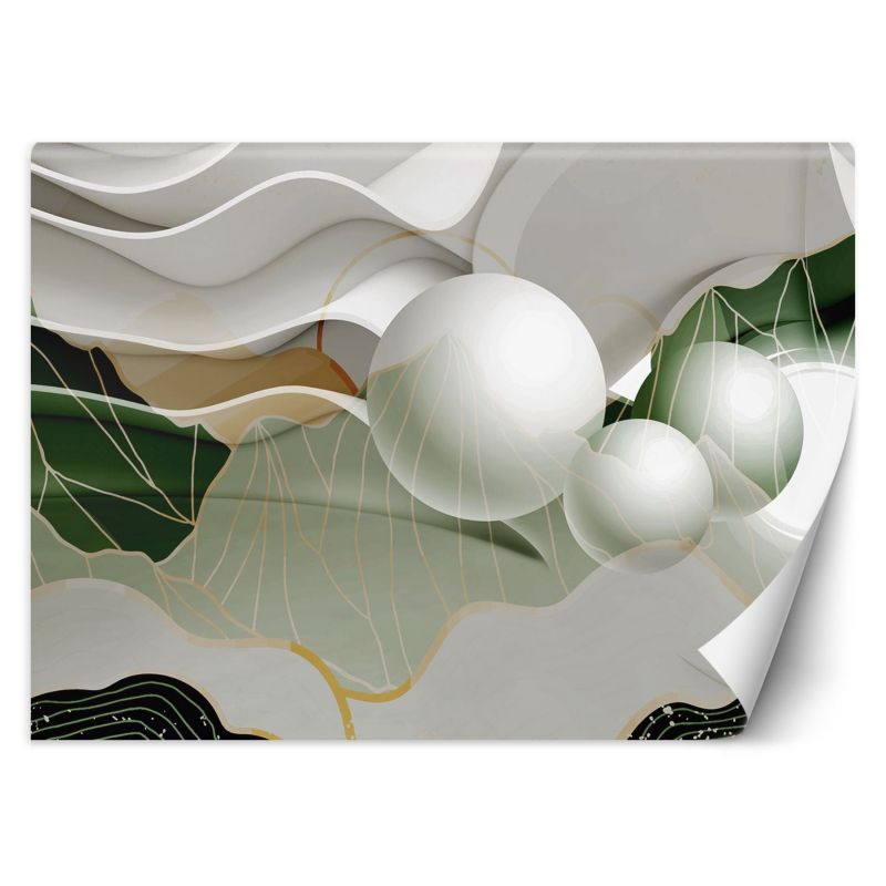 Fototapeta Feeby Abstrakcyjne fale kule 3D 200x140 1 szt
