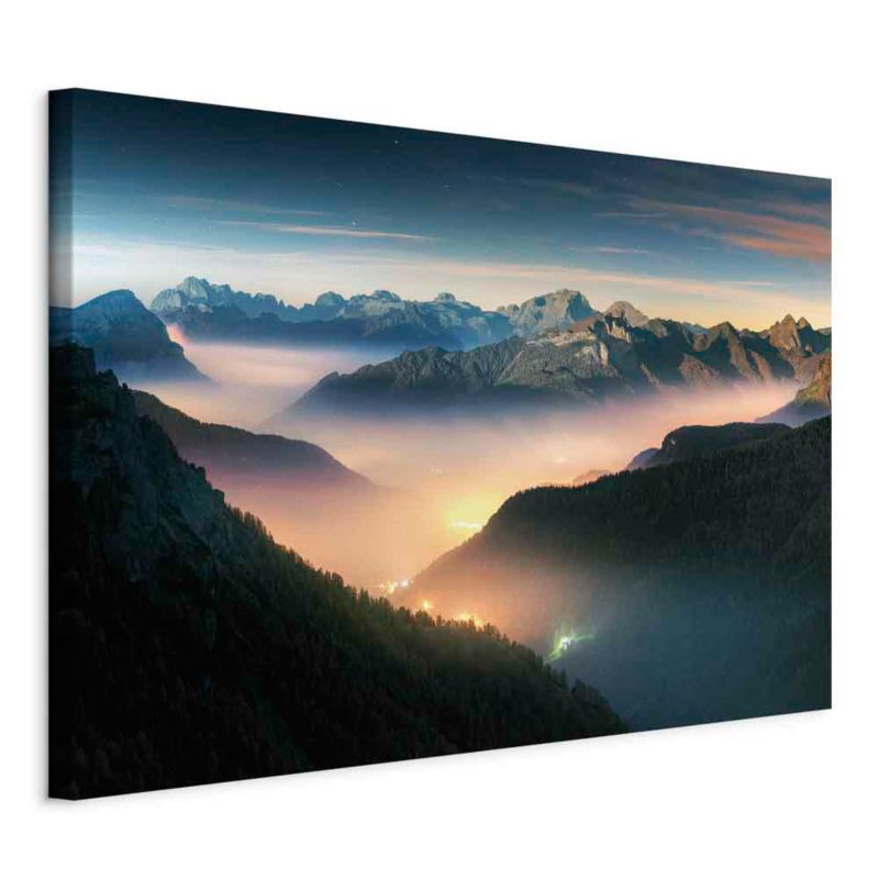 Obraz Artgeist Górskie tchnienie 90 x 60 cm płótno włoskie 1 szt