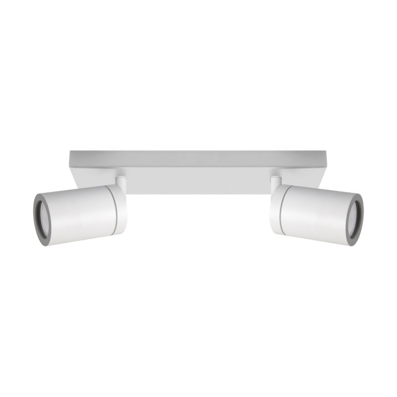 Reflektor spot cylindryczne reflektorki Struhm TENOR biały 2xGU10x20W IP44 wym:14,5x25x6cm - 1 szt.