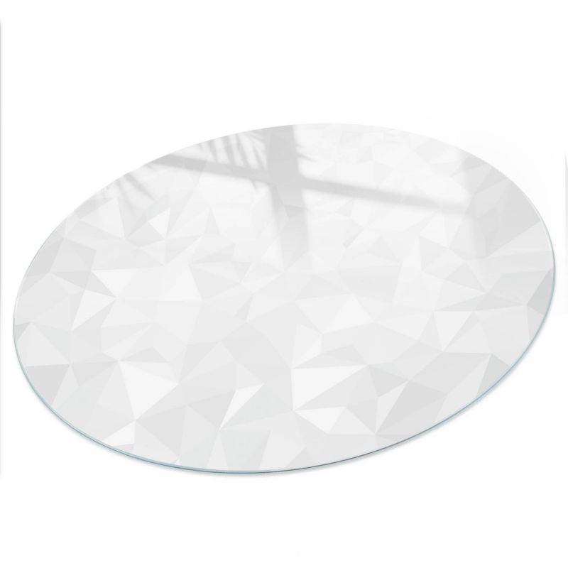 Blat Na Stolik ArtPrintCave fi70 cm Geometryczne tło - Hartowany Blat Szklany Ochronny 1 szt.