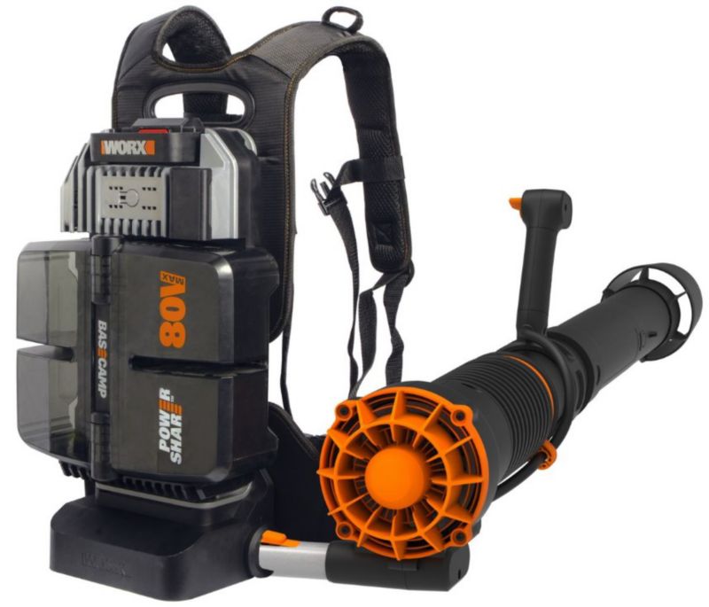 Dmuchawa plecakowa bezszczotkowa Worx WG572E 4x4Ah 1 szt.