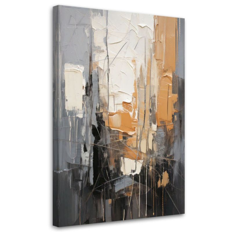 Obraz do salonu Feeby Abstrakcja Miasto Tekstura 80x120cm 1szt