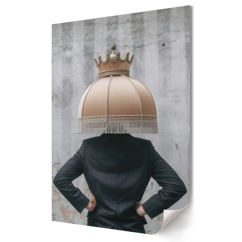 Plakat na ścianę Wallfluent Format A2 Abażur surrealizm Studio Pixel 1 szt.