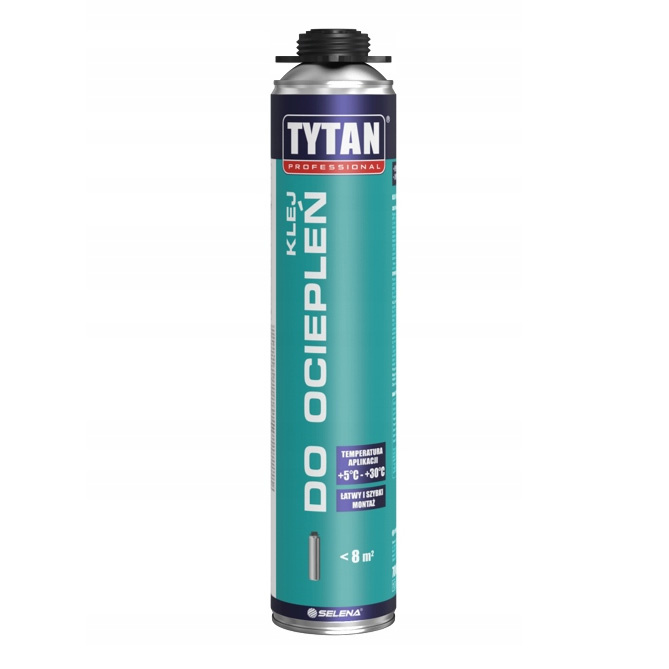 Klej pistoletowy do ociepleń 700ml Tytan