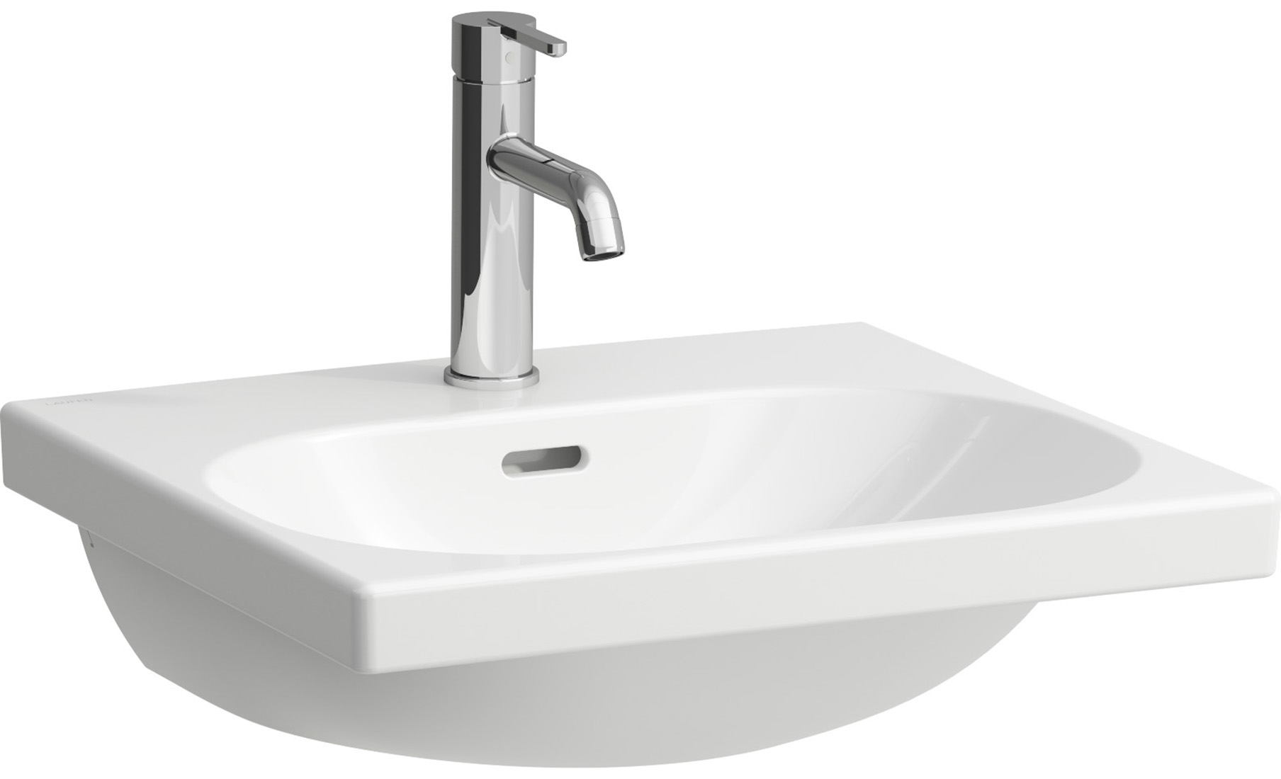 Laufen Lua umywalka 50x46 cm prostokątna meblowa biała H8100810001091
