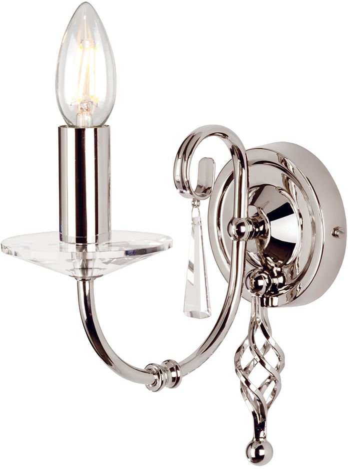 Elstead Lighting Aegean kinkiet 1x60 W nikiel polerowany AG1-POL-NICKEL