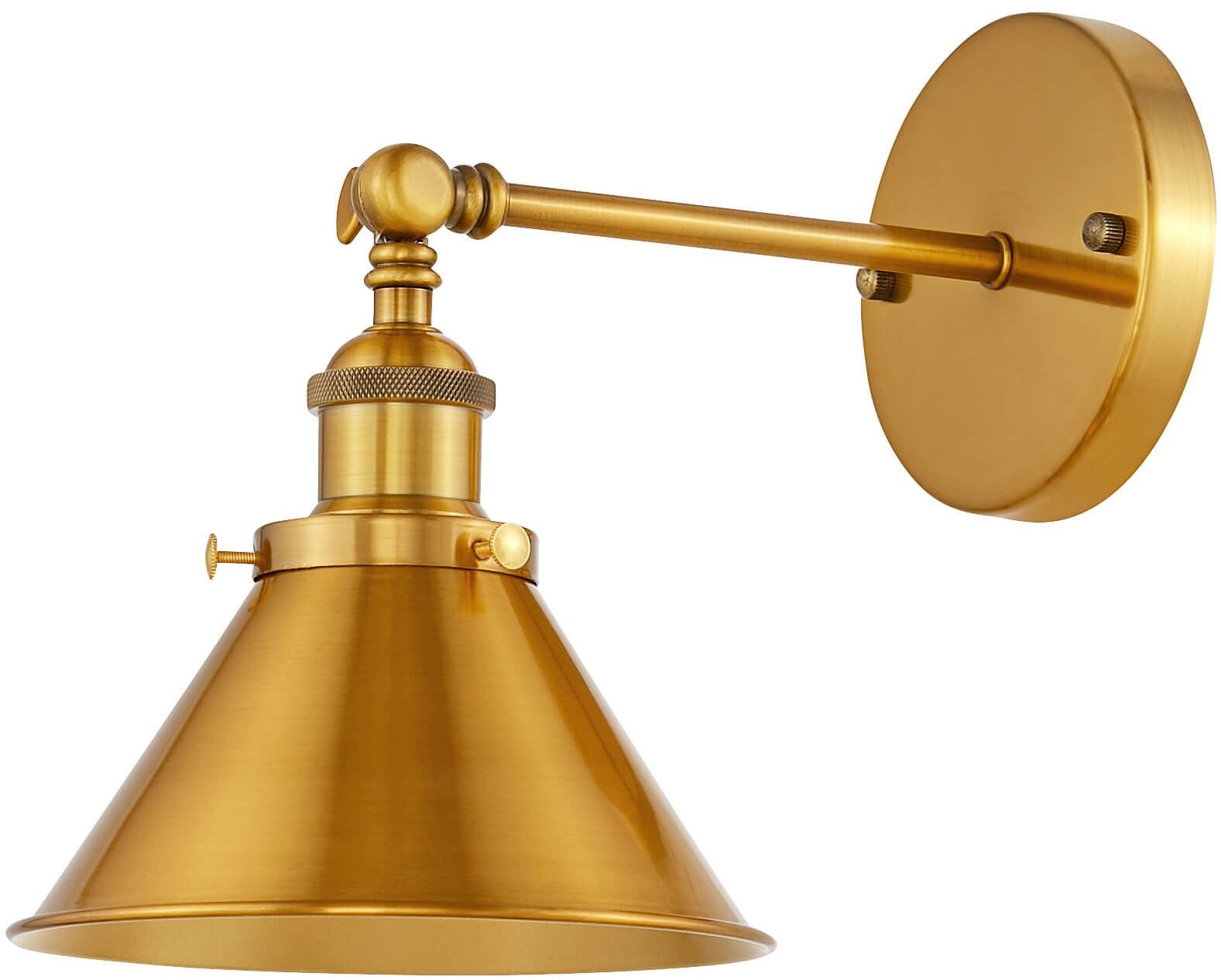 Lumina Deco kinkiet 1x40 W mosiądz LDW B005-1 (MD)