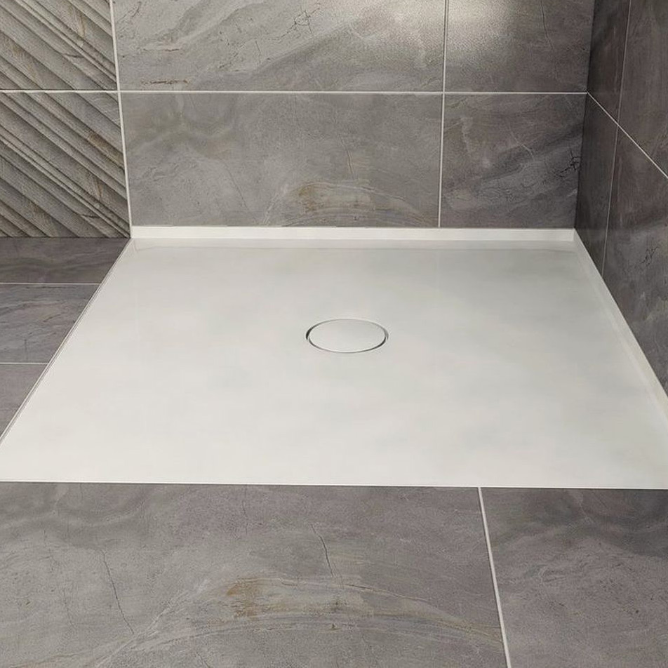 Polysan Mirai brodzik 90x90 cm kwadratowy biały 73165