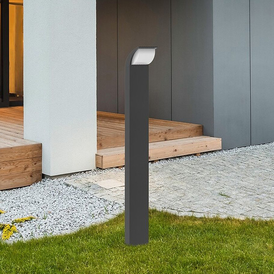 Rabalux Hongkong lampa stojąca zewnętrzna 1x9W czarna 7167