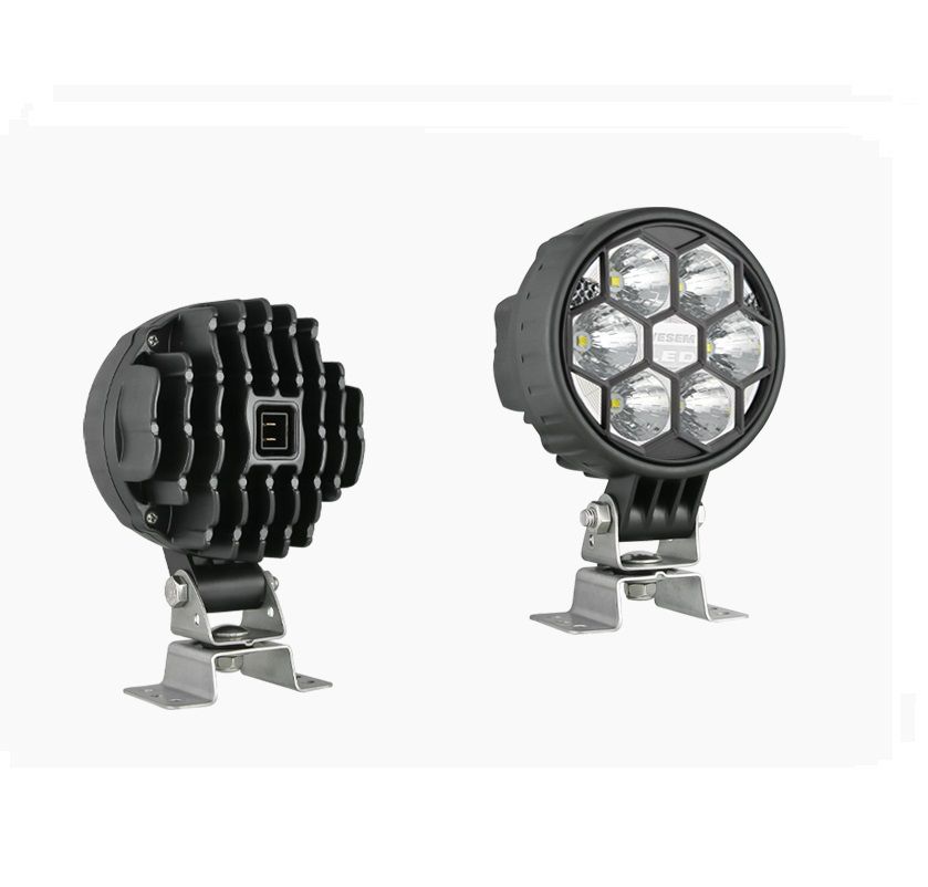 Lampa robocza LED 2500lm złącze AMP CRC3F.50426 Wesem