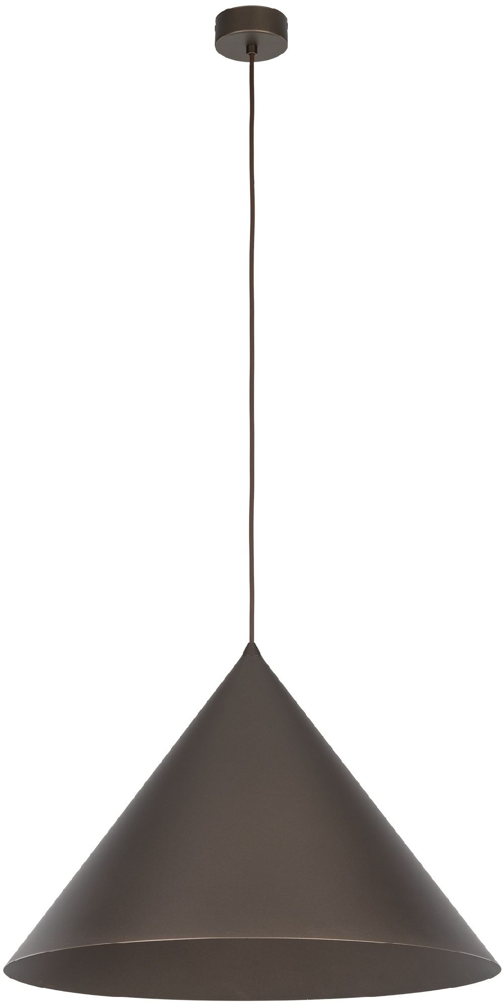 Darmowa Dostawa - Lampa wisząca 1x15 W brązowa TK Lighting Cono 10062