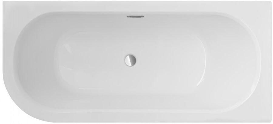 Darmowa Dostawa - Wanna narożna Slim 169x75 cm prawa biała Besco Avita Slim+ #WAV170NPP