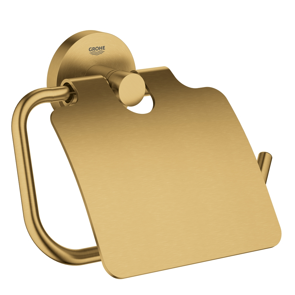 Darmowa Dostawa - Uchwyt na papier toaletowy złoty Grohe Essentials 40367GN1