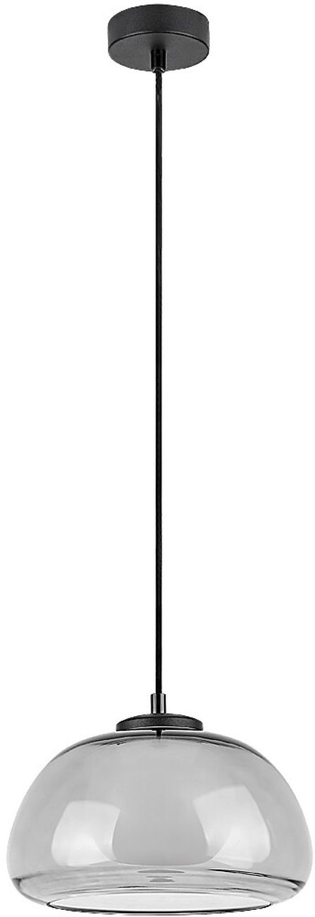Darmowa Dostawa - Lampa wisząca 1x5 W biała-czarna-przydymiona Rabalux Elowen 72275