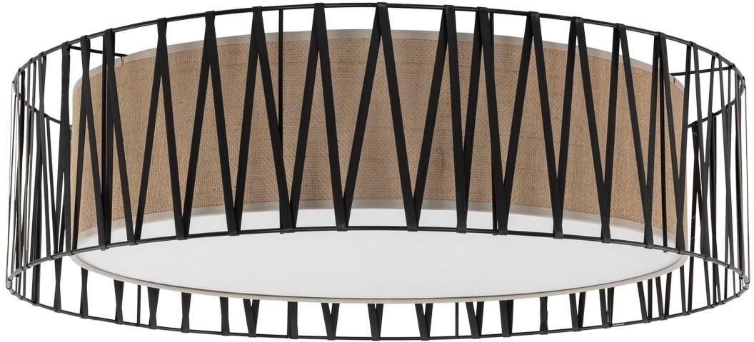 Darmowa Dostawa - Plafon 4x15 W czarny TK Lighting Harmony 4556