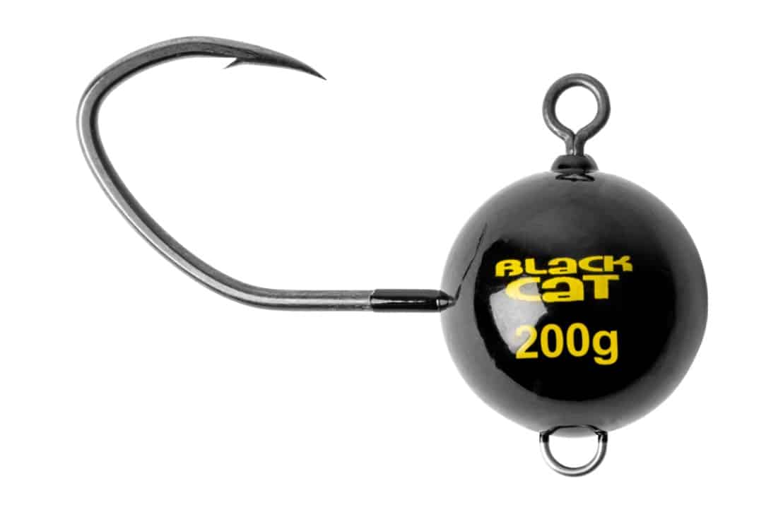 Black Cat Główka Jigowa Mega Fireball Black 10/0 200g