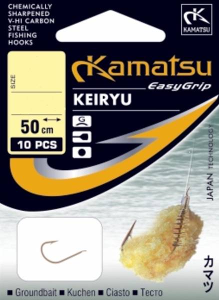 Kamatsu Gotowe Przypony Keiryu do ciasta Rozm.6 10szt