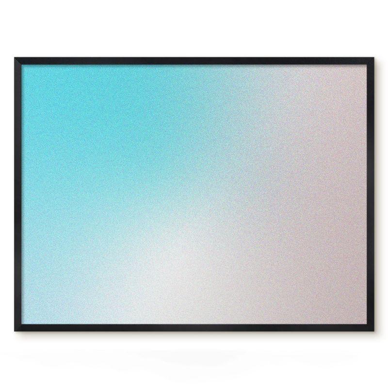 Tablica Magnetyczna Do Sypialni Tulup 80x60 cm Pastelowa abstrakcja - Czarna rama Do salonu, sypialni 1 szt.