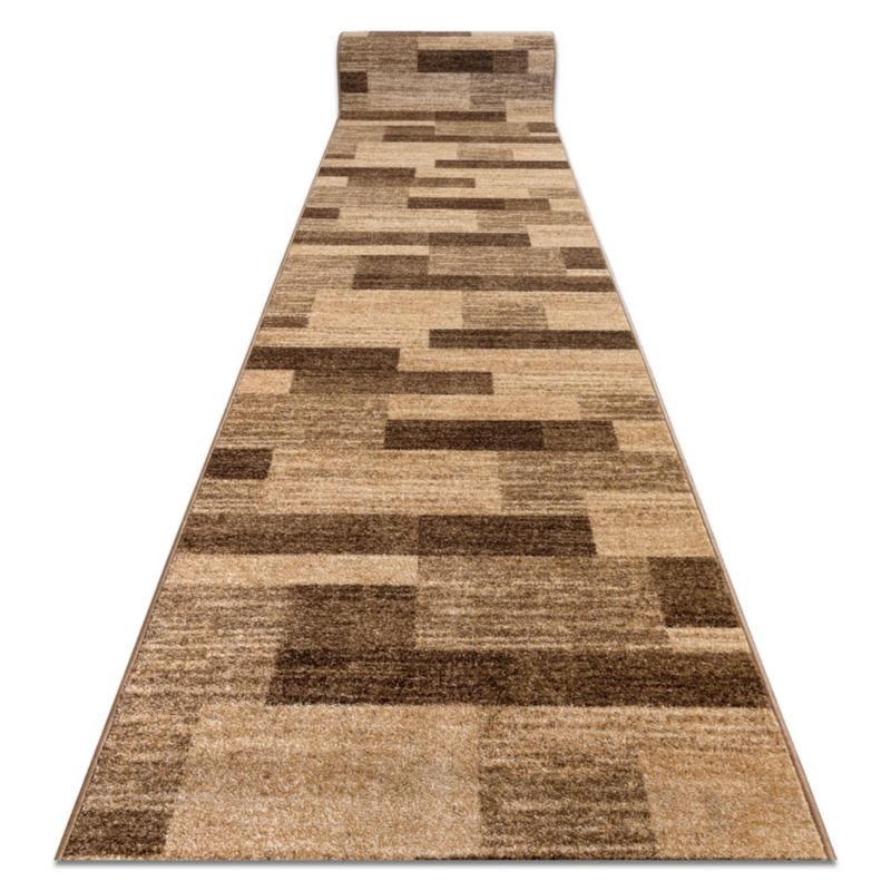 Chodnik RugsX 80x250 cm brąz 225791 1 szt.