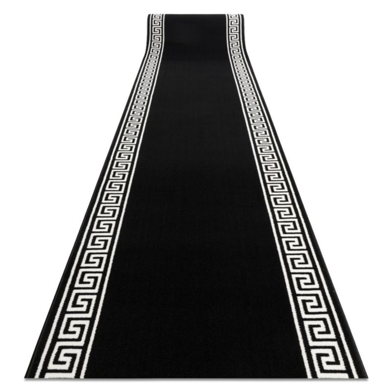 Chodnik RugsX 80x160 cm czarny 182171 1 szt.