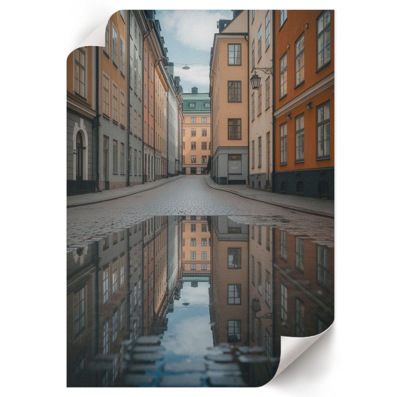 Plakat Dekoracyjny ArtPrintCave 21x29,7 cm Miejskie odbicie Lother 1 szt.