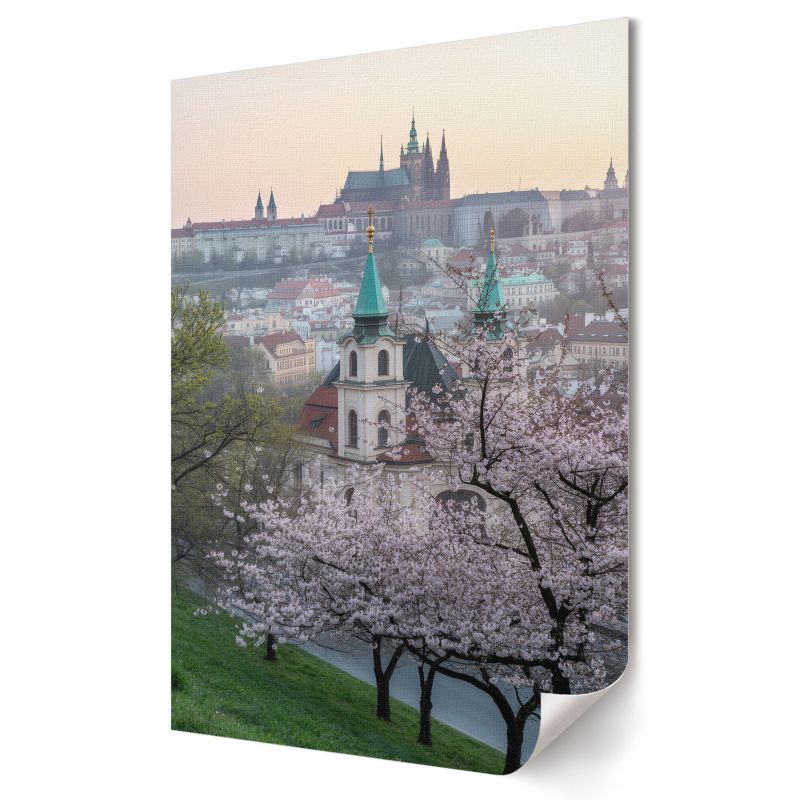 Plakat na płótnie Wallfluent Format A3 Wiosenne miasto Kolektyw View 1 szt.