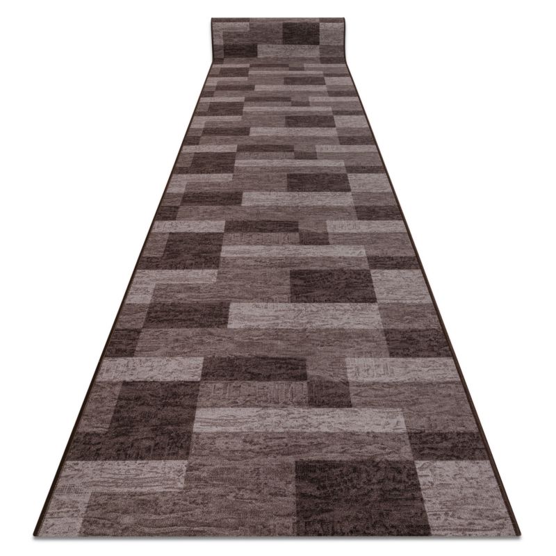 Chodnik RugsX 67x190 cm brąz 209447 1 szt.