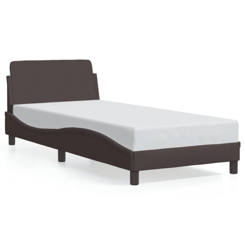 Łóżko tapicerowane WaszeMeble 90x200 cm Brązowe WM-373108 1 szt.