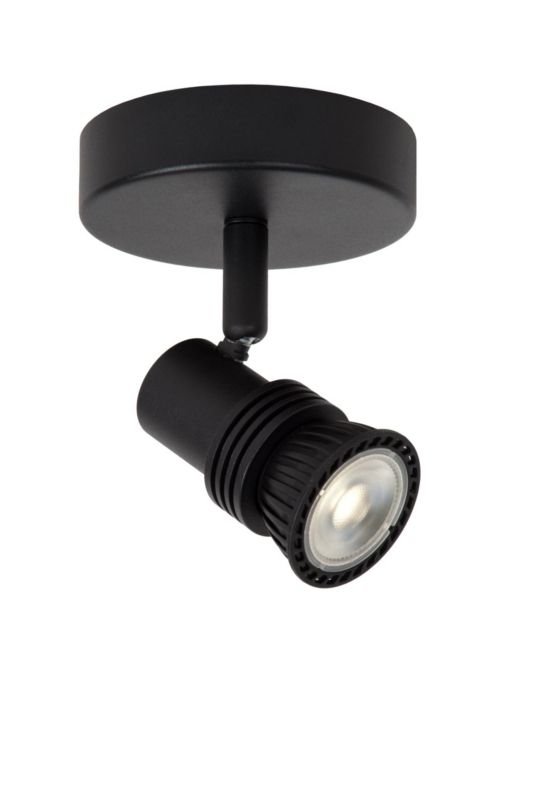 Reflektor spot regulowany Lucide KIANTI czarny 1xGU10x50W IP20 wym:12x10x10cm - 1 szt.