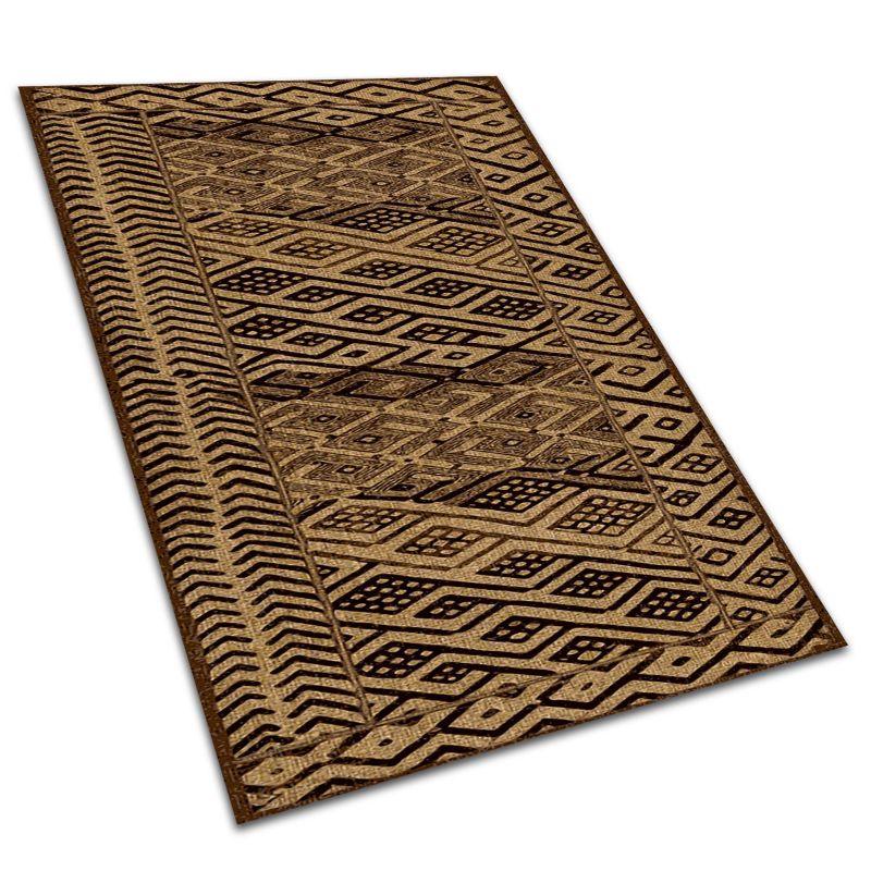Dywan Zewnętrzny Na Patio Tulup 150x225 cm Odporny Na Warunki Atmosferyczne Plemienny wzór 1 szt.