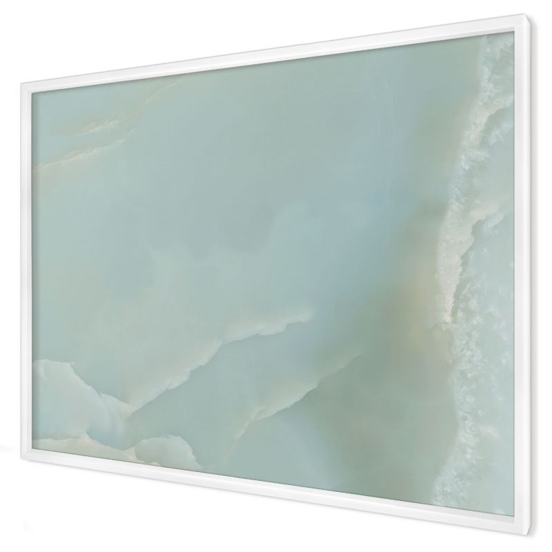 Tablica magnetyczna dekoracyjna Wallfluent 100x70 Spokojna harmonia w białej ramie 1szt